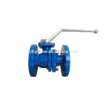 PN10/PN16 Flanged end cast iron automatic ball valve